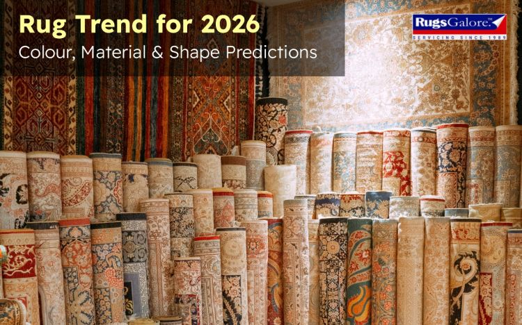 Rug Trend for 2026: Colour, Material and Shape Predictions