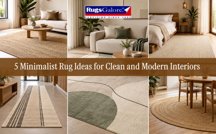 5 Minimalist Rug Ideas for Clean and Modern Interiors