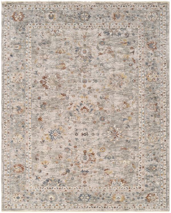 TRADITIONAL RUG 42 HT-LN T515 BEIGE GREY