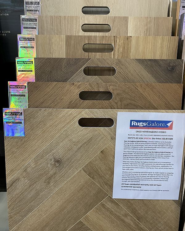 No 5 Ergo Herringbone Hybrid